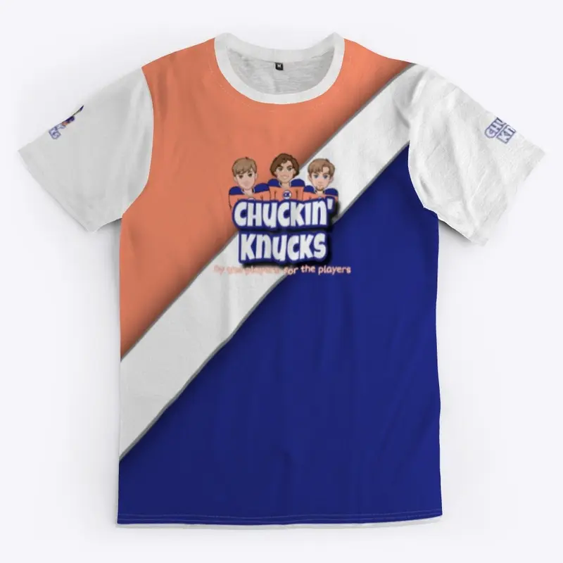 Chuckin' Knucks color rush tee